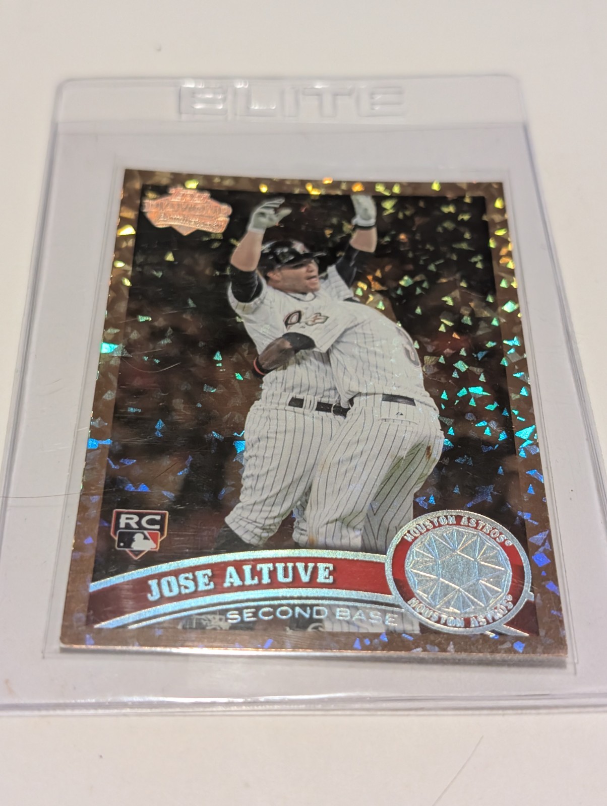 2011 Topps Update Series - Jose Altuve #US132 Cognac Diamond Anniversary (RC)