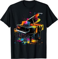 Piano Music Lover Pianist T-Shirt - Limited Edition Made in USA