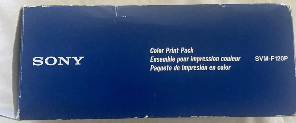 Sony SVM-F120P 4"x6" Color Print Paper - Pack of 120 See Photos - Image 3 of 4