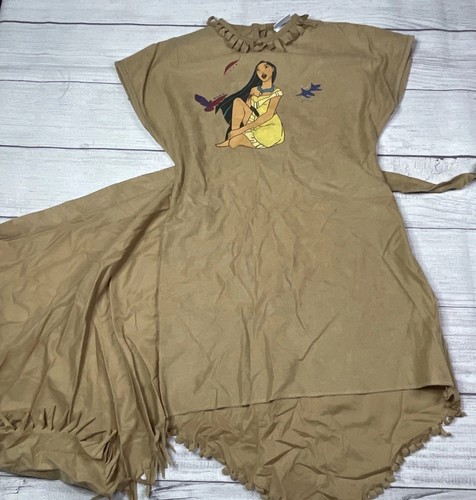 Vintage Disney Store Pocahantas Wrap Dress Costume 90’s Sz 6X/7 Disney Princess - Picture 17 of 17