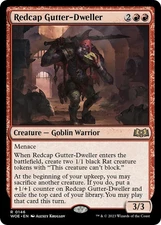 Foil - Redcap Gutter-Dweller - 146 / NM / English