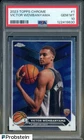 #2 2023 Topps Chrome #1 Victor Wembanyama Spurs RC Rookie PSA 10 GEM MINT