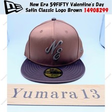 New Era 59FIFTY Valentine's Day Satin Classic Logo Brown 14908299