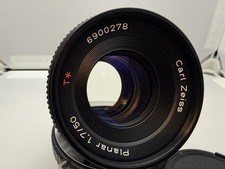 Contax Carl Zeiss T* Planar 50mm F1.7 Manual Focus Lens C/Y Mount+Sony E Mount 