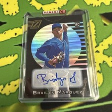 2021 Panini Chronicles - Zenith Autographs Brailyn Marquez #20 (AU, RC)