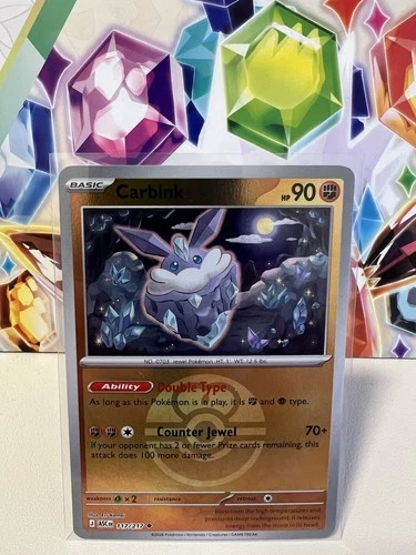 Carbink 117/217 Uncommon Poke Ball Reverse Holo - Pokemon TCG Ascended Heroes NM