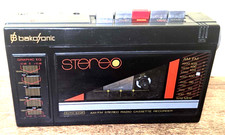 Rare Mini Boombox Bakosonic TEB-36 AM/FM Stereo Cassette Player Recorder ONLY