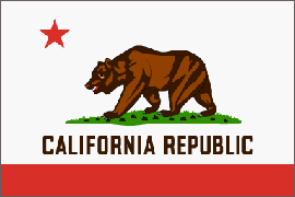 Kalifornien Staatsflagge 3 x 5 NEU CA REPUBLIC Banner - Bild 1 von 1