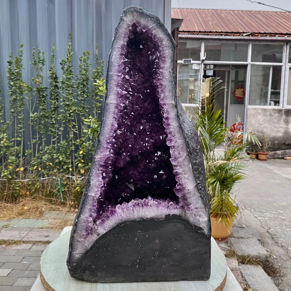 紫水晶晶洞| eBay