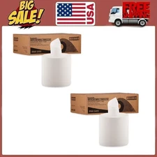 2PACK Boardwalk Perforated Center-Pull Commercial Hand Towels, 2-Ply, 6 Rolls, W