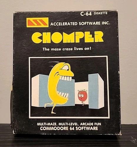 Chomper 1983 Commodore 64 C64 Floppy Tested Working