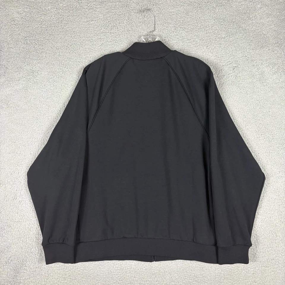 Chaqueta de Pista Nike X SKIMS Para Mujer Pequeña Negra Mate Tricot Rendimiento De Gran Tamaño Foto 2 de 4