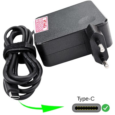 AC 65W USB-C Adapter Ladegerät Netzteil komp. für Lenovo V330-14IKB (81B000VEGE)