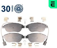 Optimal BP-12715 Bremsbelagsatz FüR Scheibenbremse Bremsbelagsatz