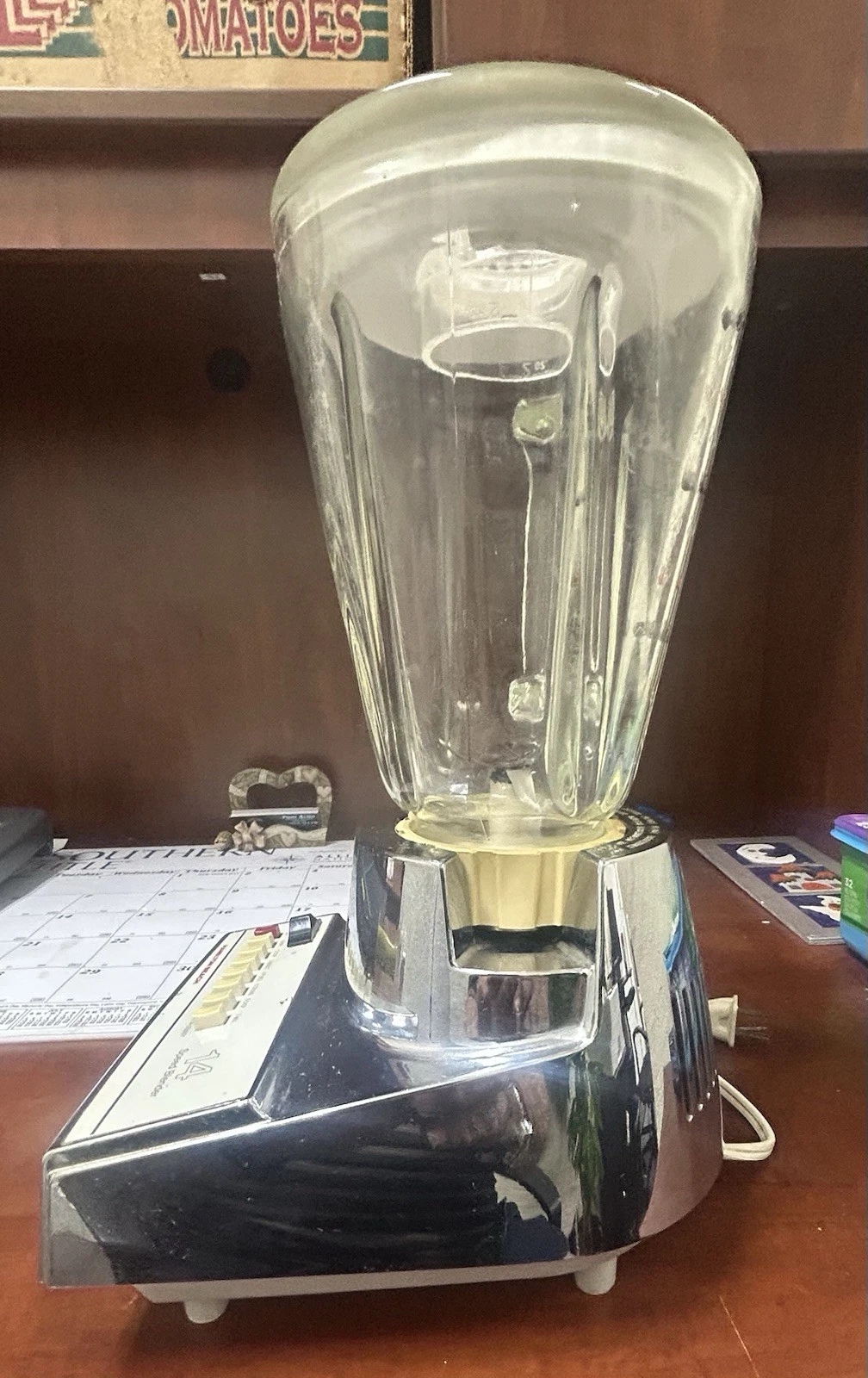 Fantastic Hamilton Beach Blender (chrome) 554-1 From Estate