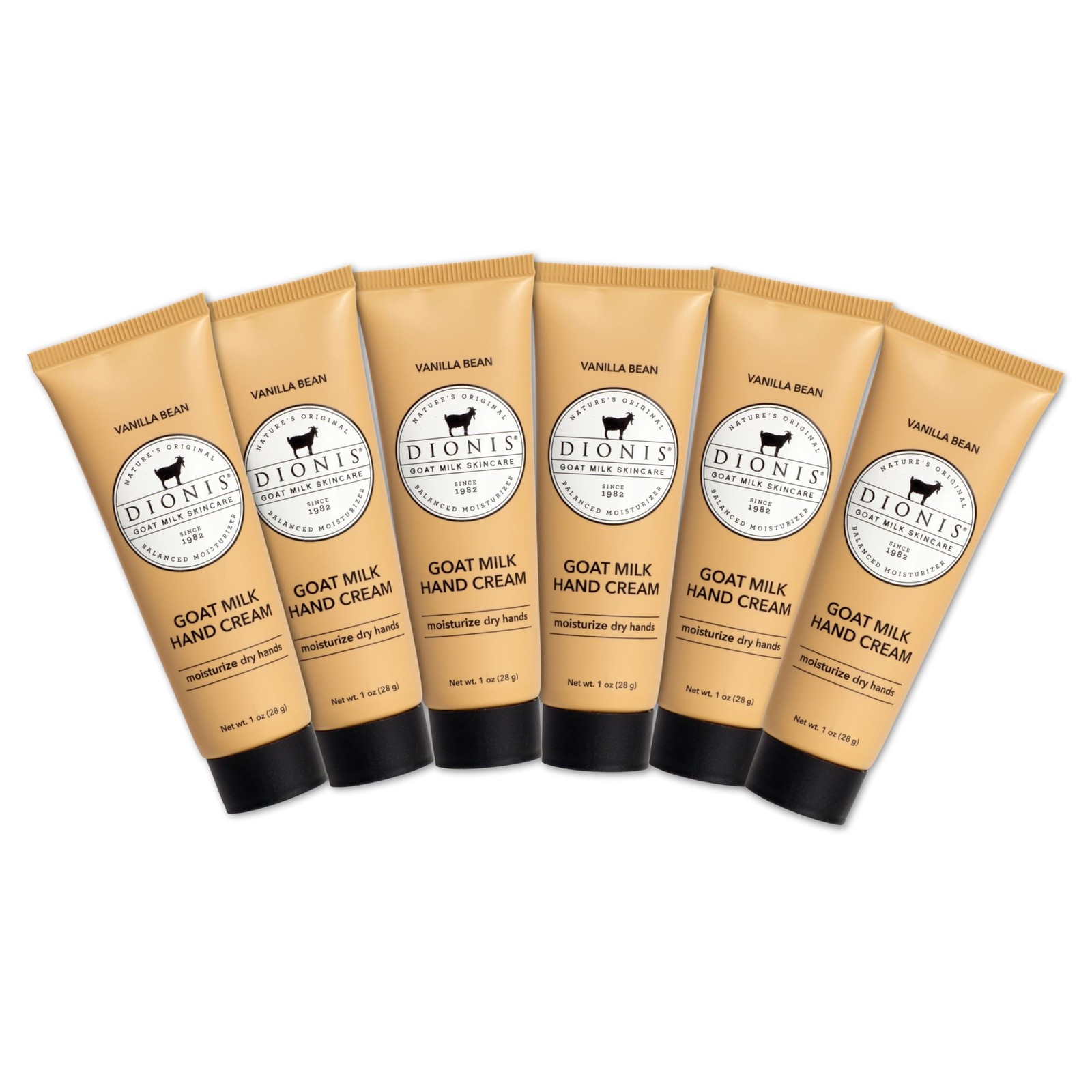 Vanilla Bean 1oz Hydrating Soothing Pack Of 6