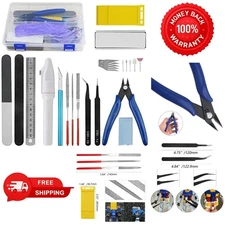 24pcs Basic Modeler Tool Set, Craft Car Model Assembling Building Kit for Gundam