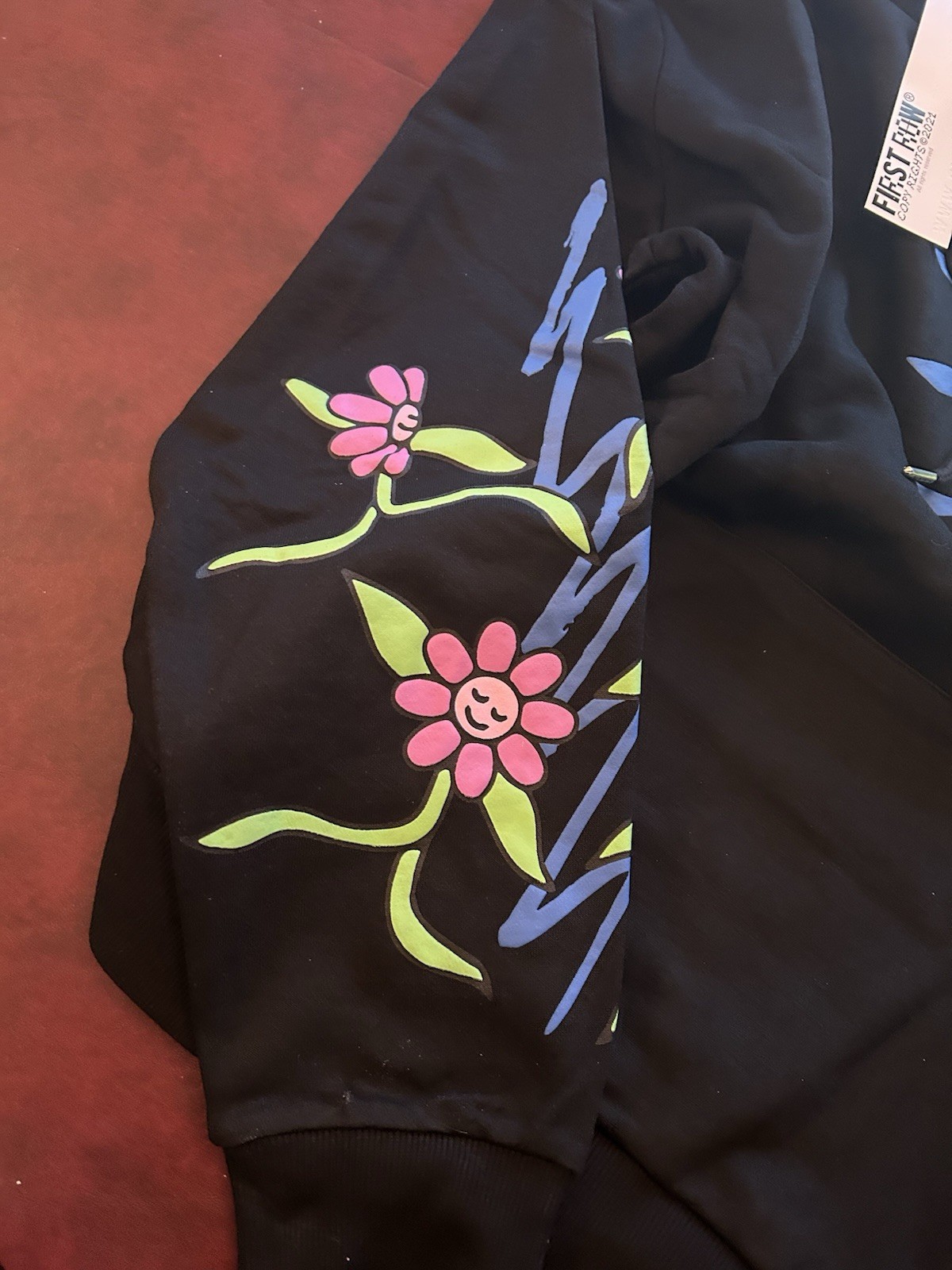 Felpa con cappuccio uomo prima fila taglia grande