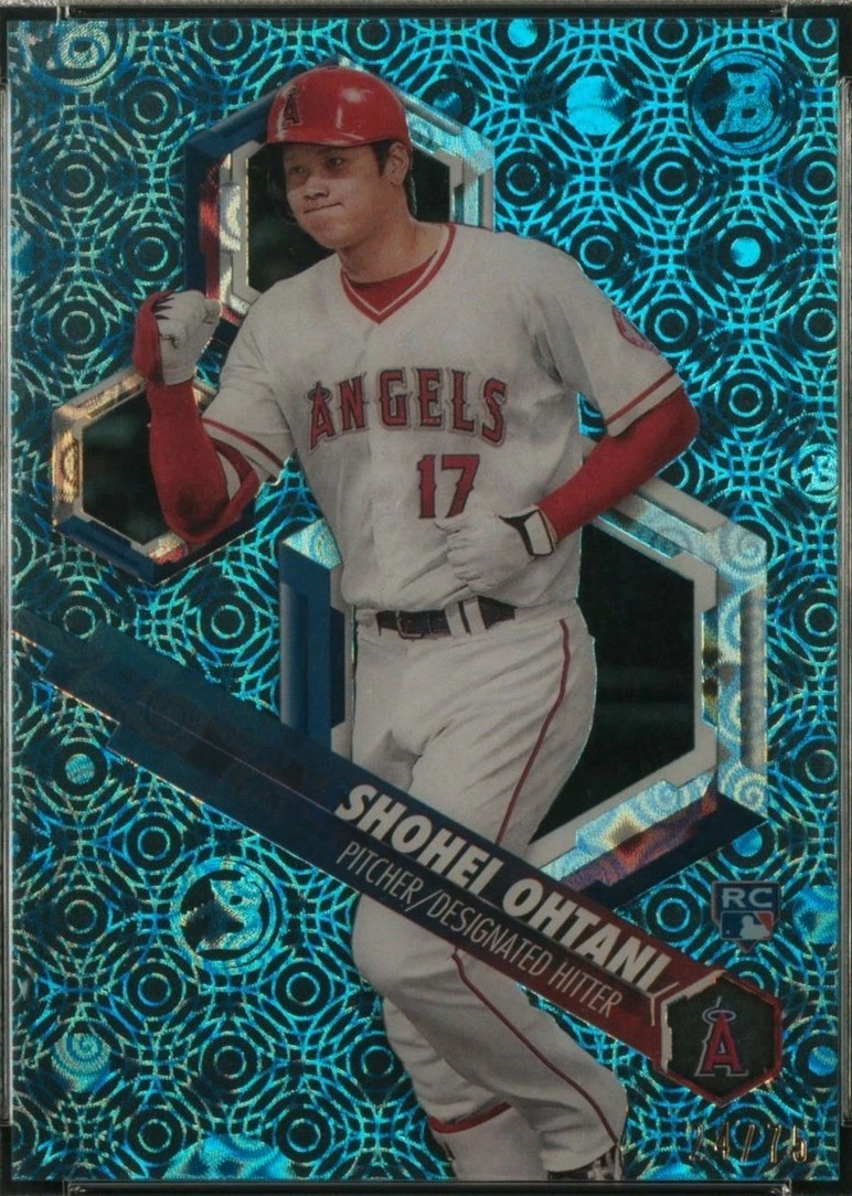 Bowman Shohei Ohtani Baseball Sports Trading Cards & Accessories