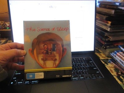 The Science of Sleep Blu-ray  REGION B  Umbrella Slipcase Edition NEW FREE SHIP!
