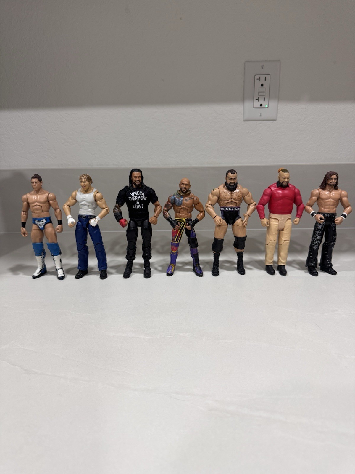 WWE elite lot of 7