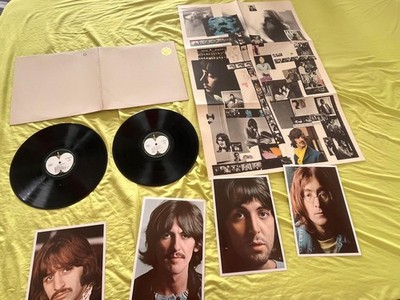 2 x LP Beatles - Weißes Album + Poster + 4 Portraits White Album VG+ 387140