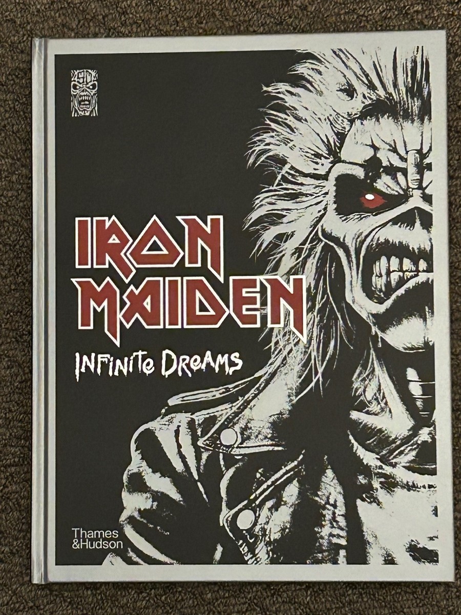 IRON MAIDEN - Infinite Dreams SIGNED Book 2025 Signed By Bruce