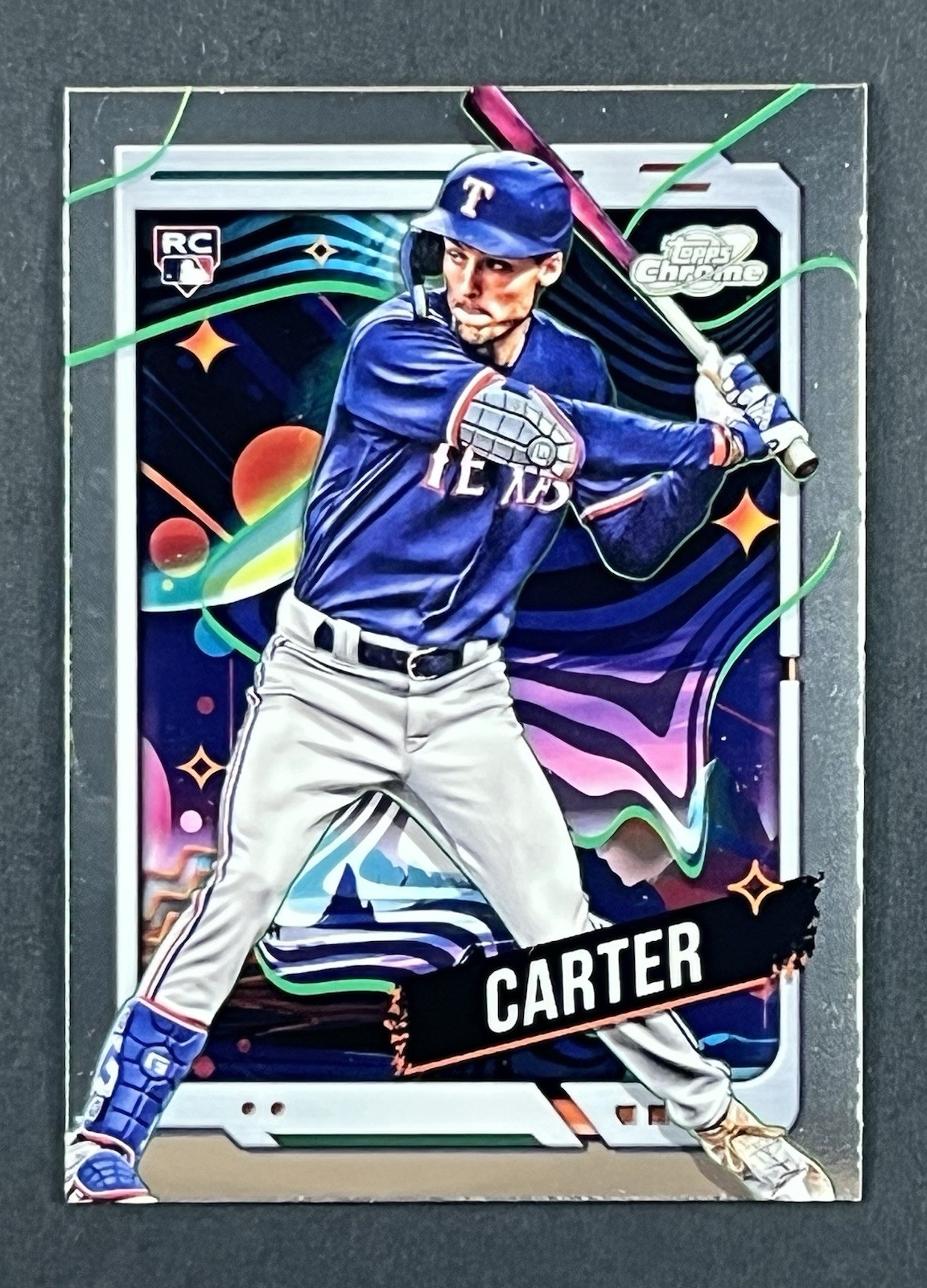 2024 Topps Chrome Cosmic #186 Evan Carter RC (289)