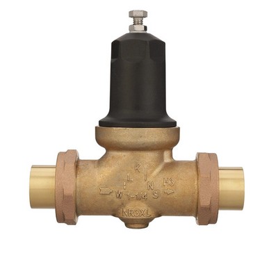 Zurn Wilkins 114-NR3XLDUC 1-1/4'' NR3XL Pressure Reducing Valve with Double Union