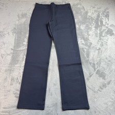 Quince Pants Womens Small Navy Petite Stretch Workwear Office Casual NEW