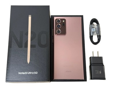 Samsung Galaxy Note 20 Ultra 5G FACTORY UNLOCKED VERIZON ATT TMobile- EXCELLENT