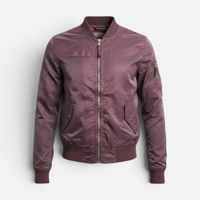 KHUJO Damen Jacke Bomberjacke Bonber Modell: Anker Burgund, M