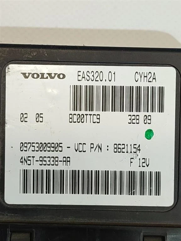 CENTRALINA MODULO DI CONTROLLO PER VOLVO C30 1° Serie 09753009905 4NST-95338-A - Immagine 3 di 4