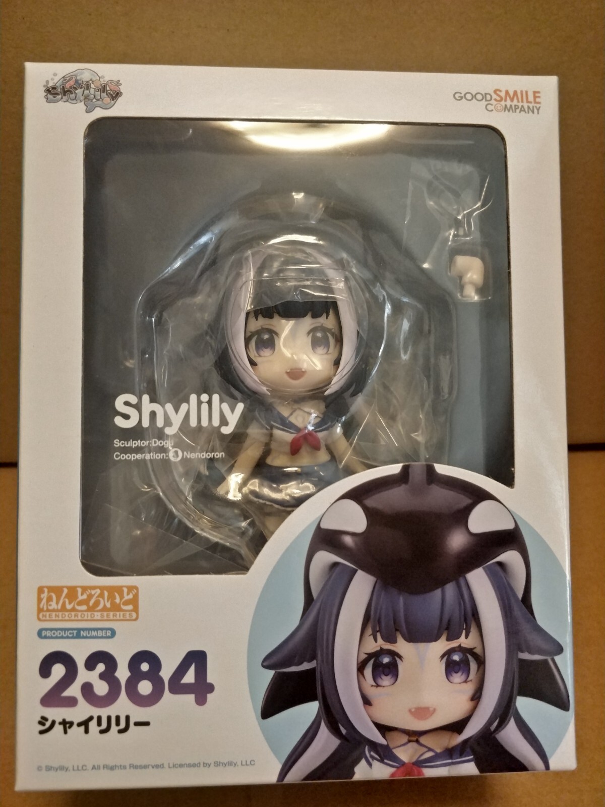 OFFICIAL SHYLILY NENDOROID #2384 FIGURE - NEW AND SEALED + BONUS
