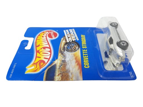 Mattel Hot Wheels Collector #192 Corvette Stingray Gleam Team 1991 - Imagen 3 de 4