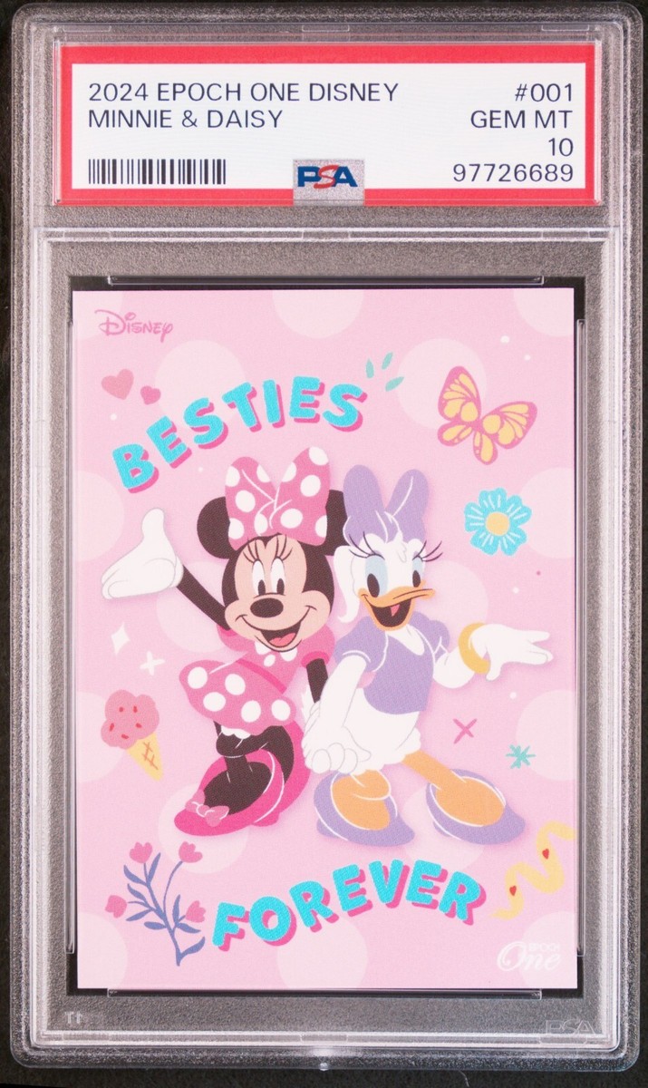 POP 1 2024 EPOCH ONE DISNEY #001 MINNIE MOUSE & DAISY DUCK Limited