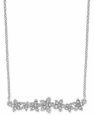 INC International Concepts Silber Kristall Cluster Blume Horizont Anhänger - Bild 1 von 2