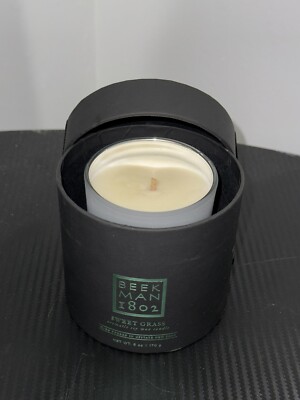 Beekman 1802 Sweet Grass Aromatic Soy Wax Candle 6 oz.