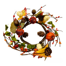 Pumpkin Candle Rings 4" Candle Holder Fall Season, event or home decor EV-094R-4