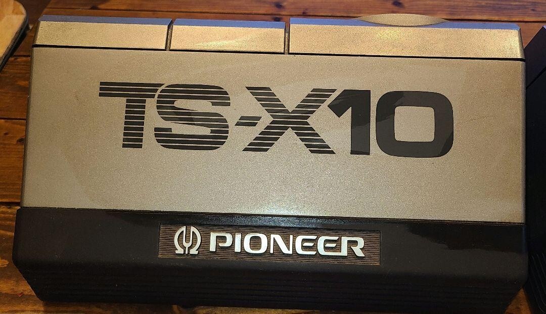 Pioneer TS-X10 Lonesome Carboy 3way Speaker System Silver Good | eBay