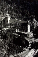 HUNGUEST HOTEL PALOTA LILLAFÜRED HUNGARY POSTMARKED 1966 MOUNTAIN VIEW POSTCARD