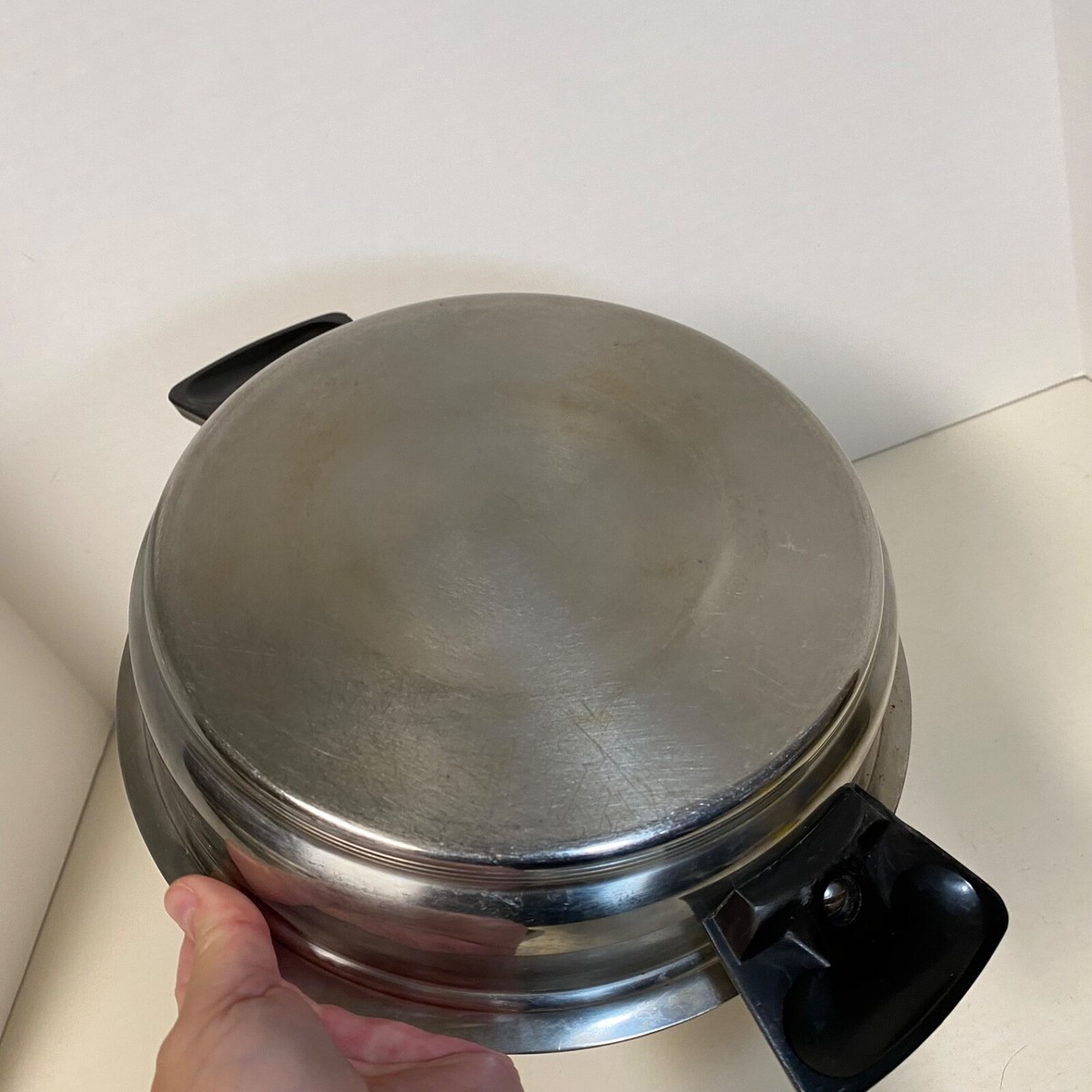 Vintage Rena Ware 7-1/4” 3 Ply 18-8 Stainless Skillet Pan