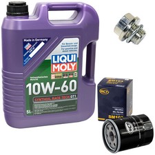 Motoröl Set 10W-60 5 Liter + Ölfilter + Schraube für Mitsubishi Colt VI 1.1 1.3 Motoröl Set 10W-60 5 Liter + Ölfilter + Schraube für Mitsubishi Colt VI 1.1 1.3
