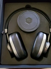 NEW! Master & Dynamic MW60 Wireless Premium Leather Over Ear Headphones - Black