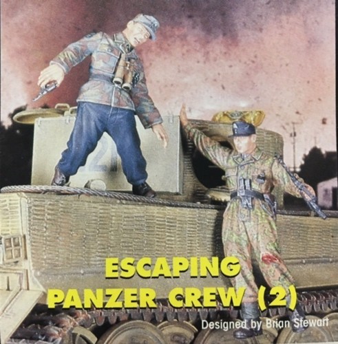 Jaguar 1/35 Escaping Panzer Crew (2 Figure Set) - JAG-63040 - Picture 2 of 2