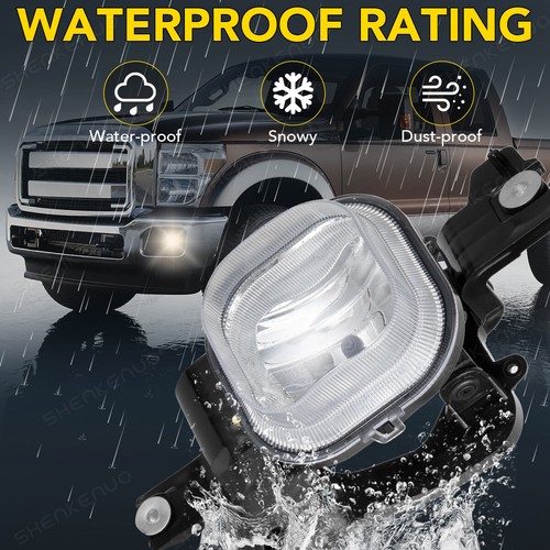 For Ford F250 F350 F450 F550 Super Duty 2005-2007 Halogen Fog Lights Turn Lamps - Picture 7 of 18