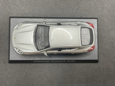 Kyosho 1/64 Porsche collection5 Panamera Turbo silver diecast