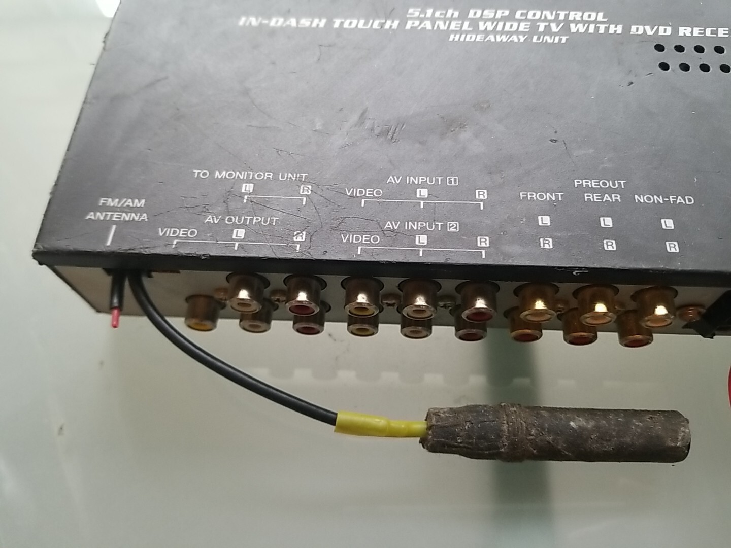 Kenwood KVT-911DVD Hide Away 5.1ch Receiver Unit Brain Control Box Module TESTED