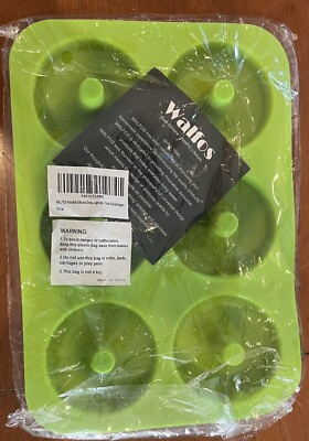Non-Stick Silicone Doughnuts, Cakes, Bagel Baking Sheet 2 Pack - A0217