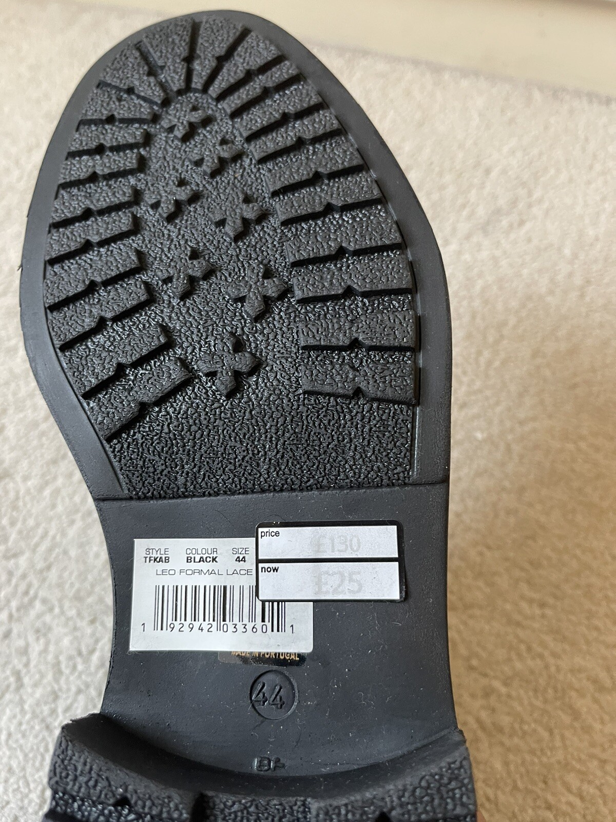 FRENCH CONNECTION MENS BLACK LEATHER BOOTS SIZE 44 / SIZE 9 NEW eBay